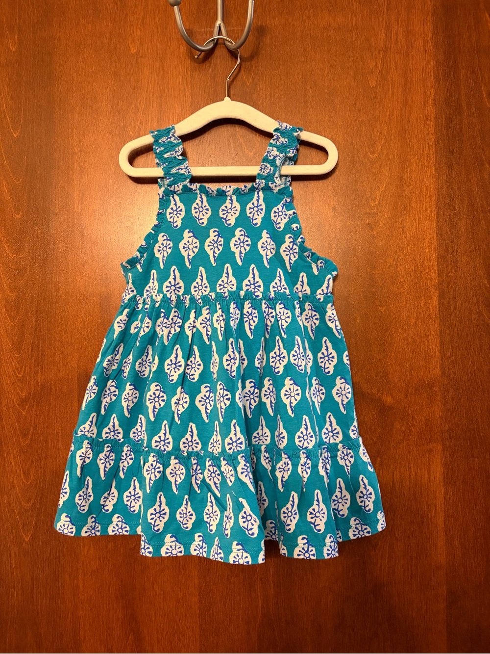 Crewcuts Teal Baby Dress - 18-24 months